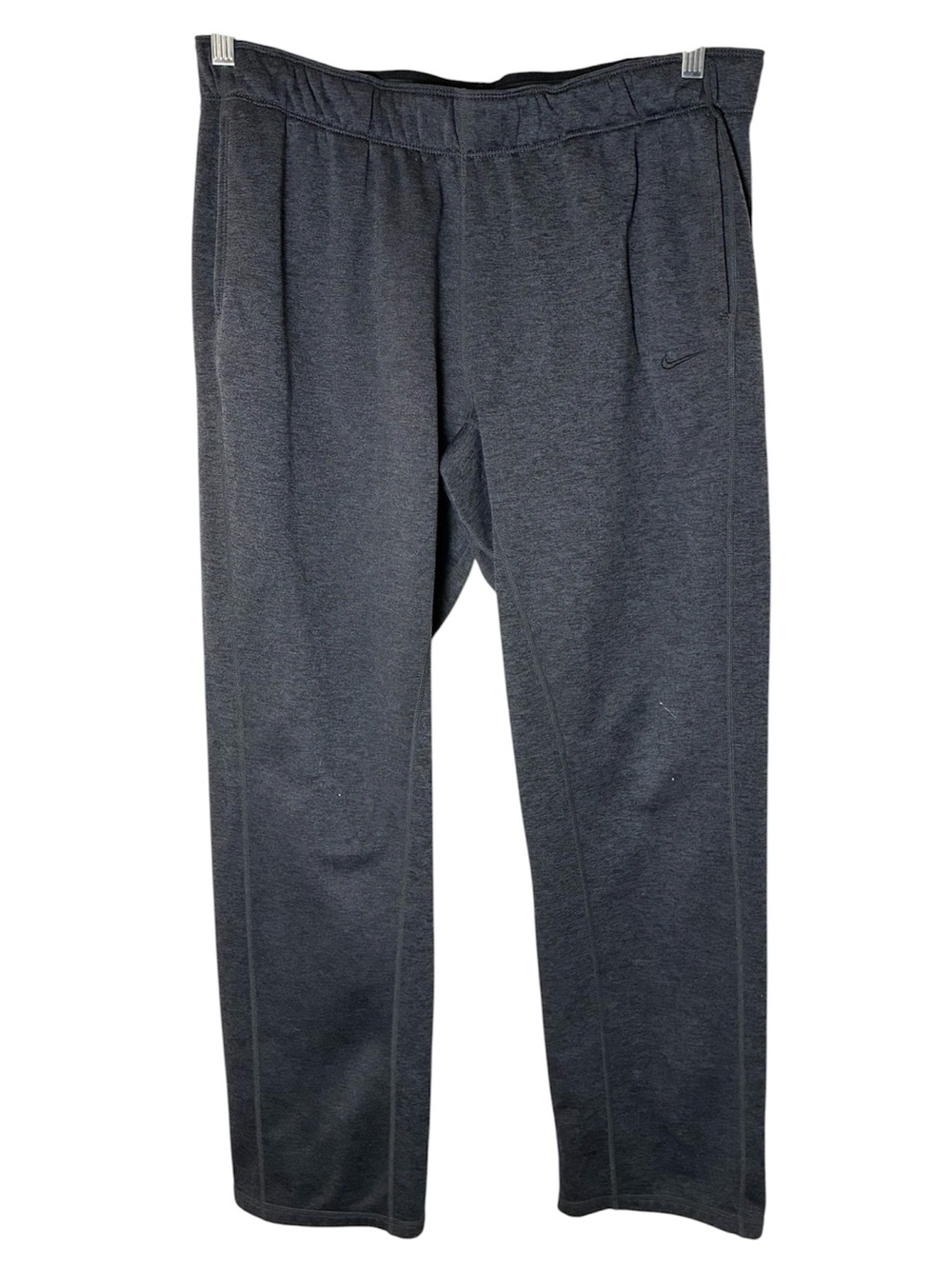Nike Women’s Dark Gray Therma Fit All Time Training Athletic Straight Leg Pants